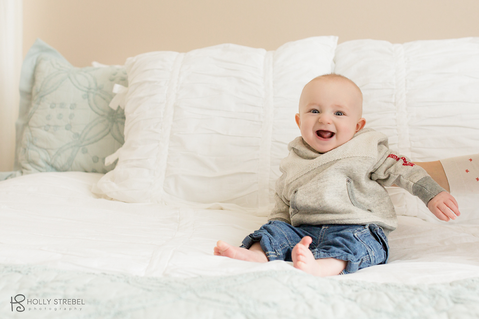 Aiden is SIX months! {Family Photographer- Denver, CO} » Denver and ...